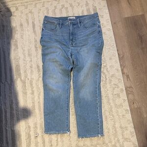 Madewell Light Blue Ankle Jeans